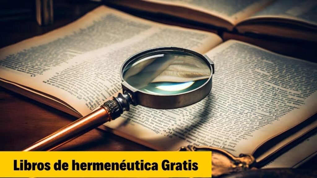 Libros de Hermenéutica