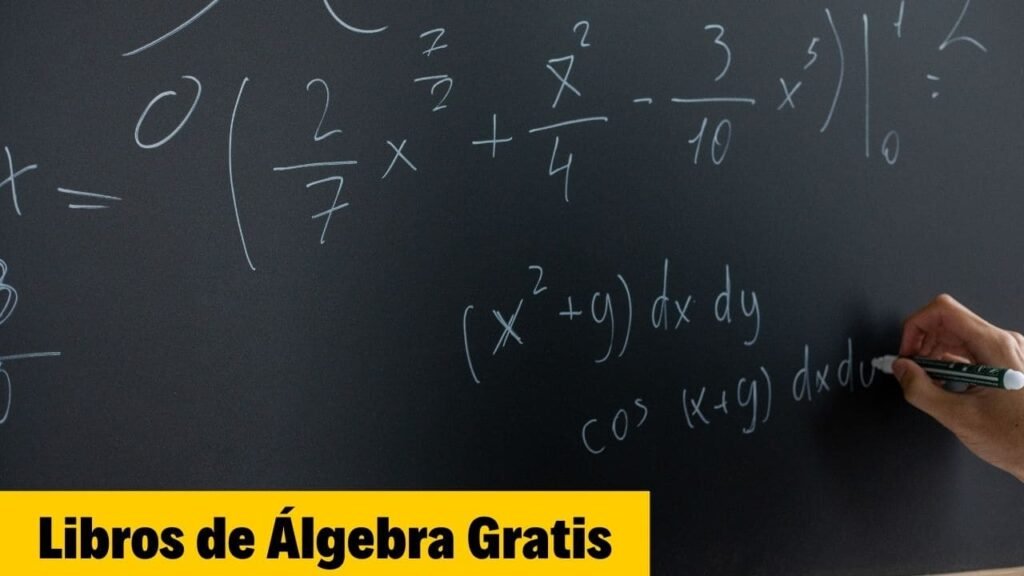 Libros de Álgebra Gratis