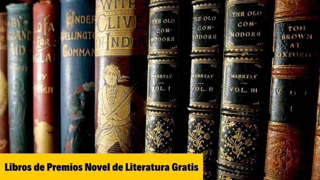 Libros de Premios novel de literatura